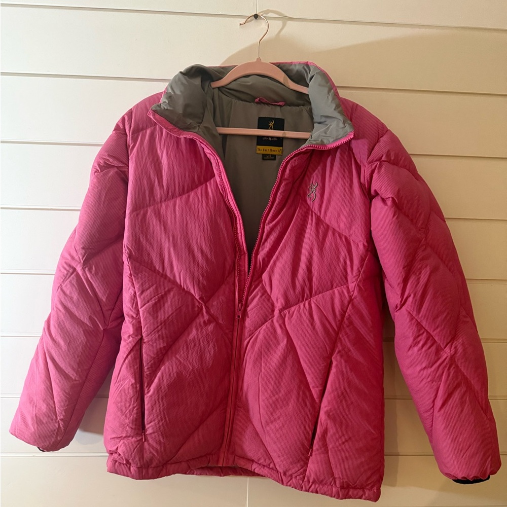 Browning Women's Jacket in Pink and Gray
